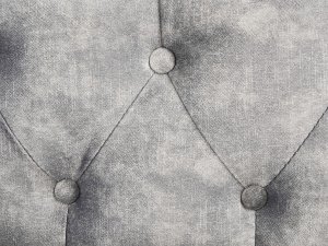 Szezlong welurowy prawostronny szary LATTES II 12