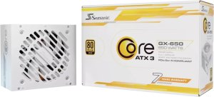 Zasilacz SeaSonic Core GX White ATX 3 650W (SRP-CGX651-A5A32SF-W) 11