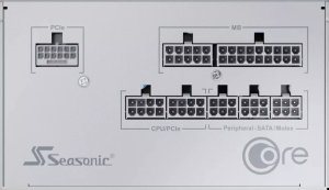 Zasilacz SeaSonic Core GX White ATX 3 650W (SRP-CGX651-A5A32SF-W) 3