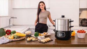 Cecotec Vapovita SteelPot Parowar Czarny 3