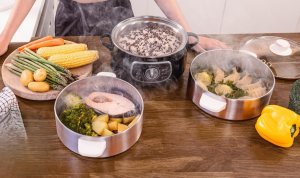 Cecotec Vapovita SteelPot Parowar Czarny 4