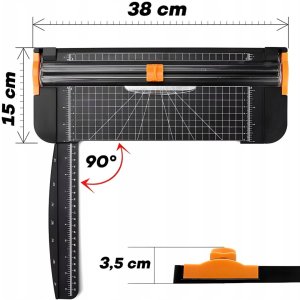 Gilotyna obcinarka trymer do cięcia papieru A3 A4 A5 A6 RETOO 3
