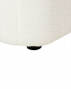 Fotel LEIREN Boucle Biały 10