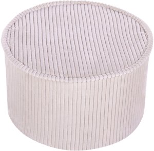 Puf welurowy 40 x 25 cm jasnobeżowy ZIKRIA 4