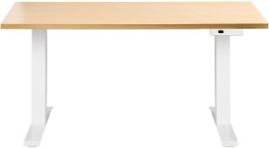 Biurko Beliani Destines Jasnobrązowe 120 cm x 60 cm 7