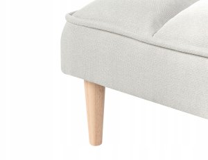 Sofa rozkładana dla 3 osób SILJAN Złamana biel 13