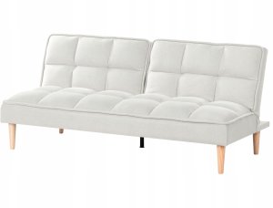 Sofa rozkładana dla 3 osób SILJAN Złamana biel 5