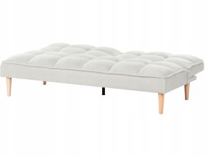 Sofa rozkładana dla 3 osób SILJAN Złamana biel 7