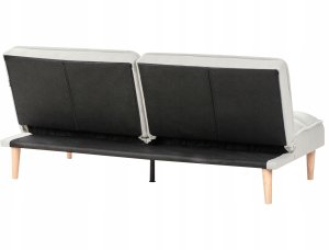 Sofa rozkładana dla 3 osób SILJAN Złamana biel 8