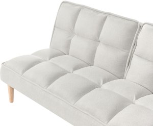 Sofa rozkładana dla 3 osób SILJAN Złamana biel 10