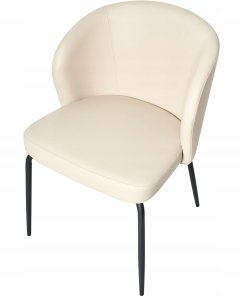 Beliani Zestaw 2 krzeseł do jadalni ZANA Jasnobeżowy 7