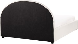 Łóżko z pojemnikiem Boucle VAUCLUSE 160 x 200 cm Złamana biel 6