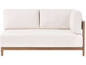 Beliani Sofa ogrodowa ze stolikiem dla 2 osób SAMPIERI Metal Brązowy 4