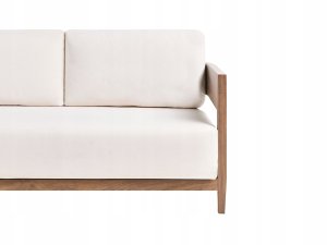 Beliani Sofa ogrodowa ze stolikiem dla 2 osób SAMPIERI Metal Brązowy 10