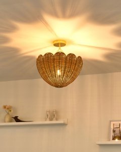 Lampa wisząca MANDEKAL Rattan Naturalny 2