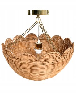 Lampa wisząca MANDEKAL Rattan Naturalny 5