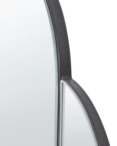 Lustro Beliani Lustro ścienne CHAILLON 60 cm 80 cm Niebieski 5