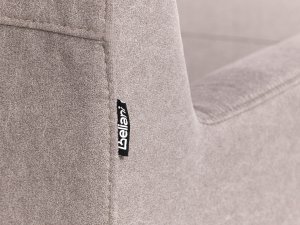 Narożnik dla 3 osób ELVENES Beżowoszary Lewostronny 14