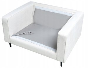 Komplet wypoczynkowy dla 4 osób SAVALEN Złamana biel 11