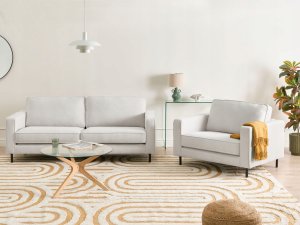 Komplet wypoczynkowy dla 4 osób SAVALEN Złamana biel 2