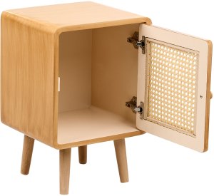 Szafka nocna LEFROY Jasnobrązowy 4