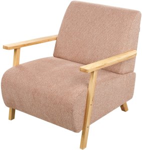 Fotel LESJA Różowy 6