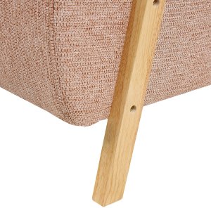 Fotel LESJA Różowy 7