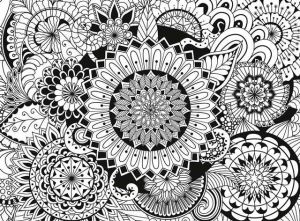 Clementoni Puzzle 3D Color Therapy - Kwiaty 2