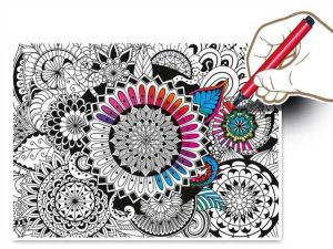 Clementoni Puzzle 3D Color Therapy - Kwiaty 3