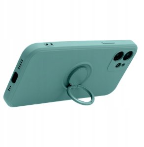 Futerał SILICONE RING do IPHONE 17 zielony 2