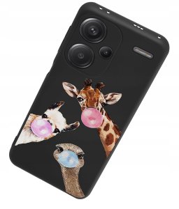 Etui do Xiaomi Redmi Note 13 Pro+ Plus CASE WZORY SOFT MATT PLECKI 2