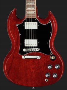Gibson SG Standard HC gitara elektryczna Heritage Cherry mahoń z futerałem 3