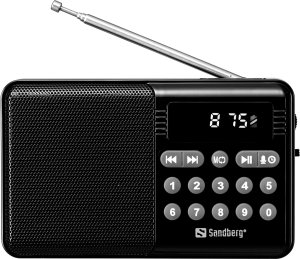 Radio Sandberg Speaker Radio FM+BT Recharge 2