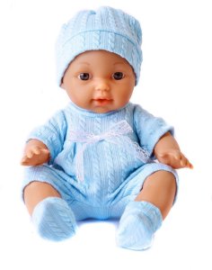 Lalka bobas z zestawem akcesoriów - pije i siusia 2