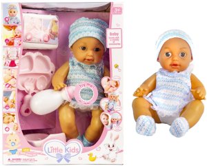 Lalka bobas z akcesoriami i dźwiękiem, pije siusia 3