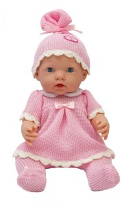 Lalka bobas z zestawem akcesoriów - pije i siusia 2