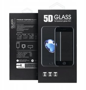 OEM 5D Full Glue Tempered Glass do iPhone 17 Pro Max (MATTE) czarny 2
