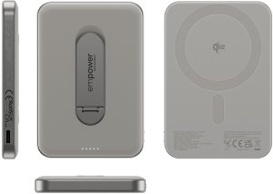 Powerbank PanzerGlass Bank Spin Stand 5000mAh Szary 5