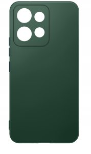 krainaGSM Etui Zielone Matowe Silikon Slim do Motorola G56 5G + SZKŁO 9H 8