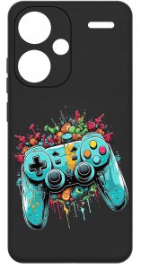 krainaGSM ETUI do Xiaomi Redmi Note 13 Pro+ Plus WZORY SILIKONOWE MATT CASE 3