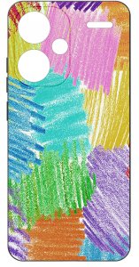 ETUI do Xiaomi Redmi Note 13 Pro+ Plus WZORY |SILIKONOWE MATT CASE 3