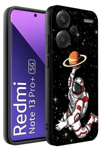 krainaGSM ETUI do Xiaomi Redmi Note 13 Pro+ Plus WZORY SILIKONOWE MATT CASE 2