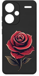 krainaGSM ETUI do Xiaomi Redmi Note 13 Pro+ Plus WZORY SILIKONOWE MATT CASE 3
