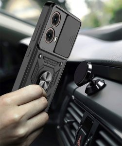 Etui do Motorola Moto G85 5G | PANCERNE SLIDE RING CASE 3
