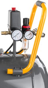 KOMPRESOR BEZOLEJOWY 100L SPRĘŻARKA 8 BAR 580l/min CICHY 79dB DUŻY ZESTAW 13
