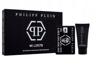 Philipp Plein Set : No Limits, Eau De Parfum, For Men, 50 ml + No Limits, Moisturizing, After-Shave Balm, 50 ml For Men 2