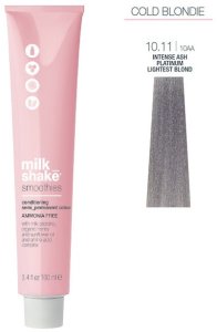 Milk Shake , Smoothies, Semi-Permanent Hair Dye, 10.1110AA Intense Ash Platinum Lightest Blond, 100 ml For Women 2