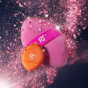 Real Techniques Set : Miracle, Makeup Sponge, Pink + Miracle, Makeup Sponge, Orange For Women 3
