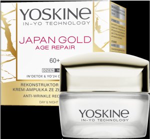 Yoskine , Japan Gold 60+, Repairing, Day & Night, Cream, Face, 50 ml For Women 6