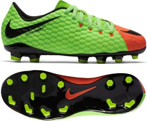 Nike Buty piłkarskie Jr Hypervenom Phelon III FG pomarańczowo-zielone r. 38 (852595 308) 1